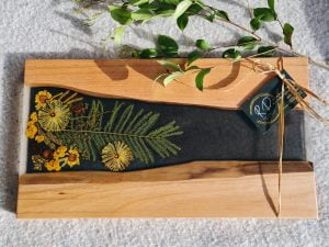 Give a gift that lasts with this handcrafted Australian inspired charcuterie board.