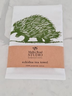 Gift Box Echidna Tea Towel