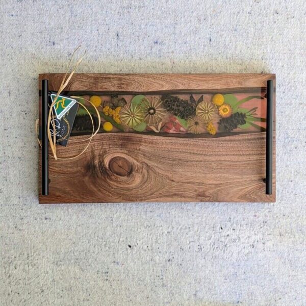 Experience the charm and craftsmanship of our 100% Australian-made serving board today. Order now and bring home a piece of the Australian bush that tells a story of artistry, sustainability, and natural beauty.