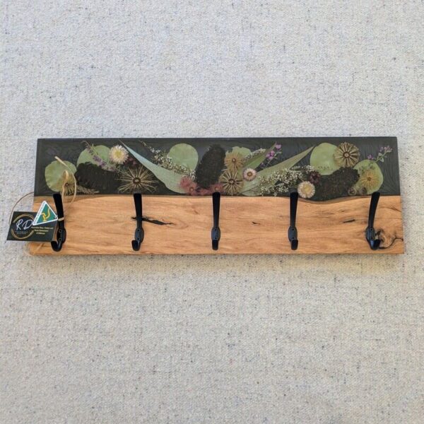 Each piece is individually made in Australia by myself, ensuring you receive a truly one-of-a-kind creation. Whether you’re gifting it to a nature lover or treating yourself to something special, this coat rack is both functional and a beautiful statement piece for any space. Proudly made by Resinware Designs. Australian made. Nature inspired. Uniquely yours.